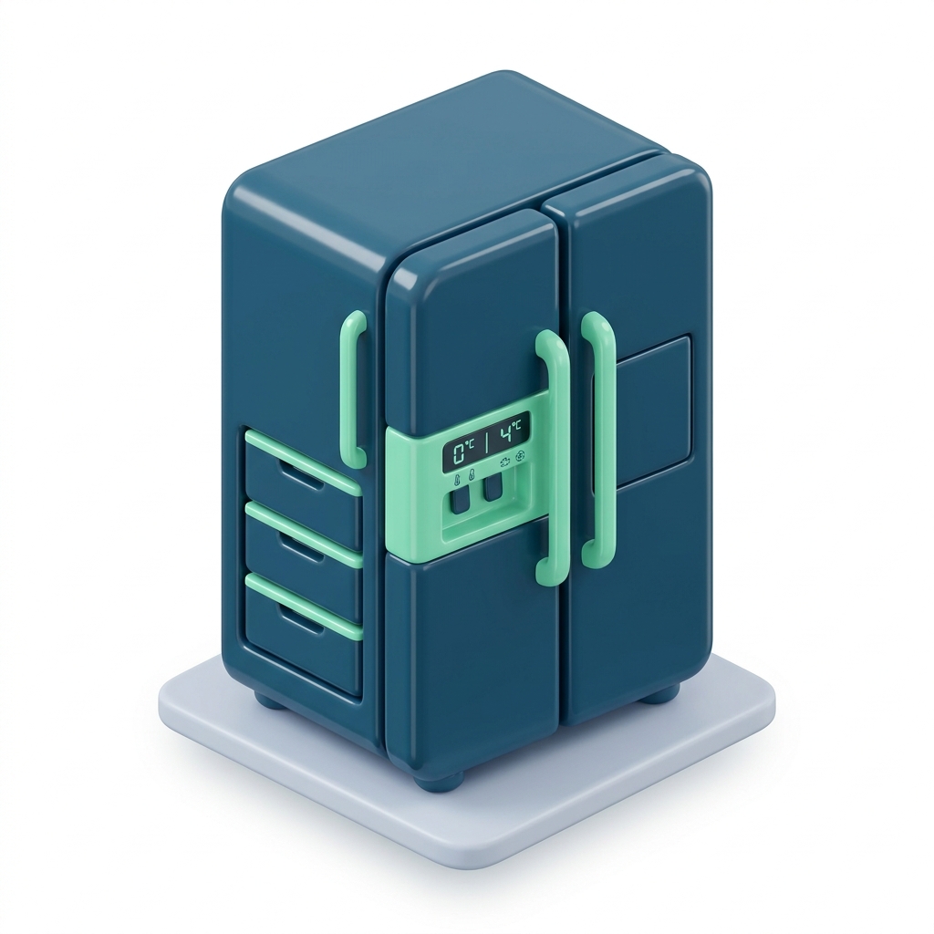 Double Door Fridge