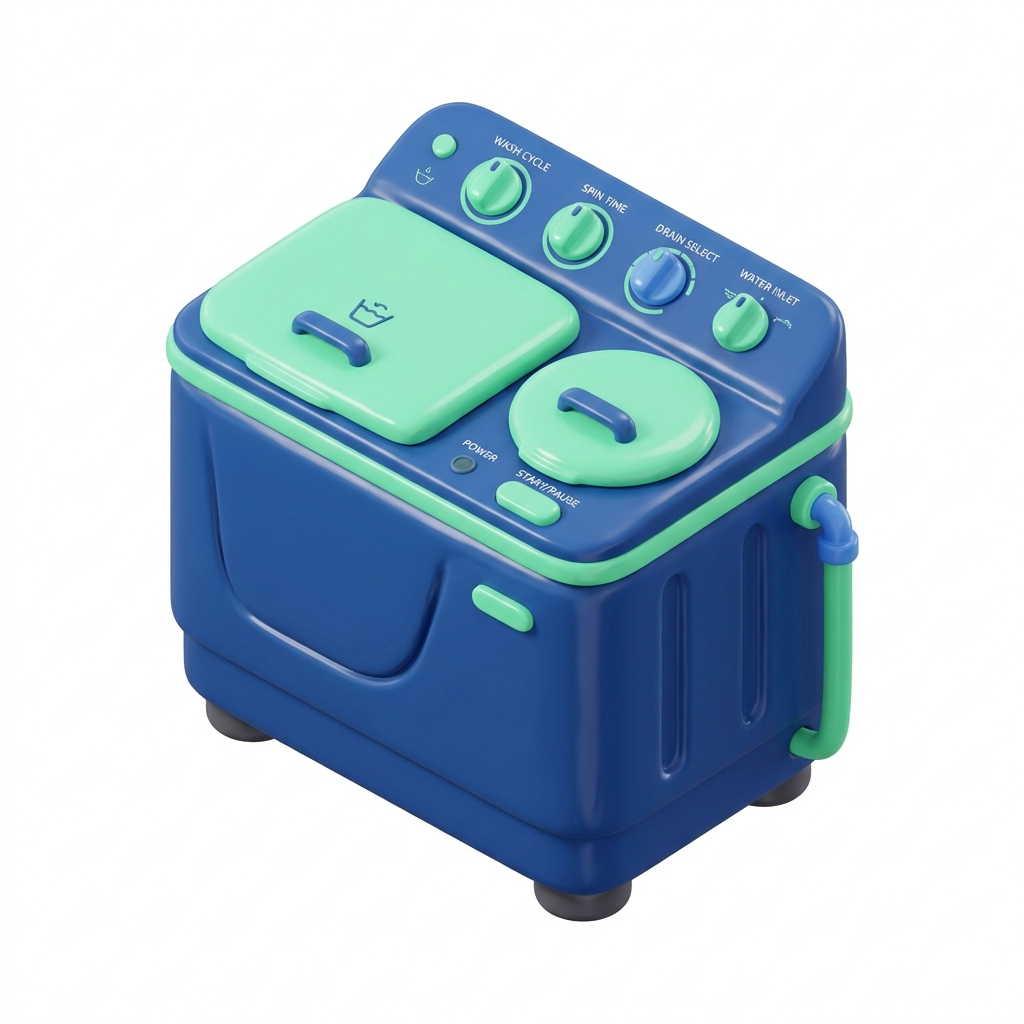 Semi-Automatic Washing Machine